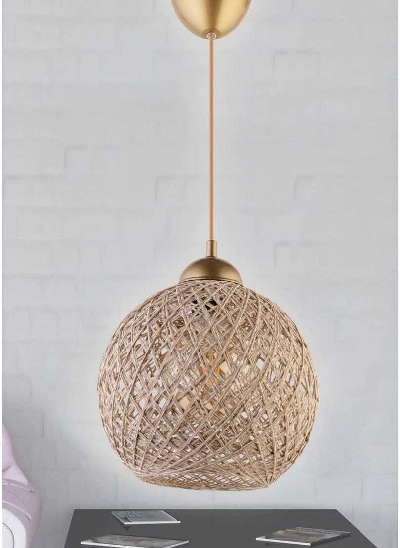 Opinie Żyrandol w kształcie kuli Balle lampa wisząca pół-podtynkowa… sklep online