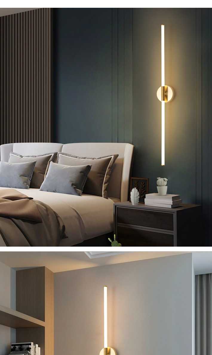 Opinie TCY szczotkowana miedź nowoczesne LED krótkie sypialnia bada… sklep online