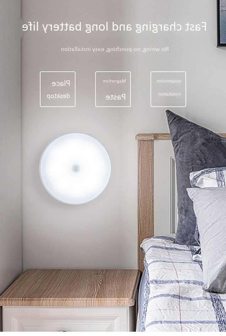 Tanie Inteligentna lampka nocna z czujnikiem ruchu i USB do szafy,… sklep internetowy