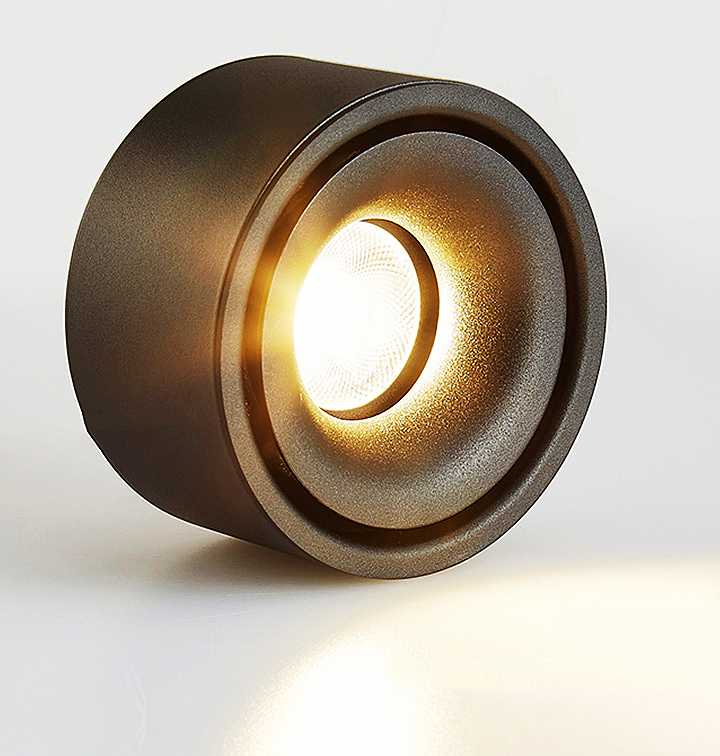 Ultra-cienkie okrągłe montowane na powierzchni COB LED Downl…