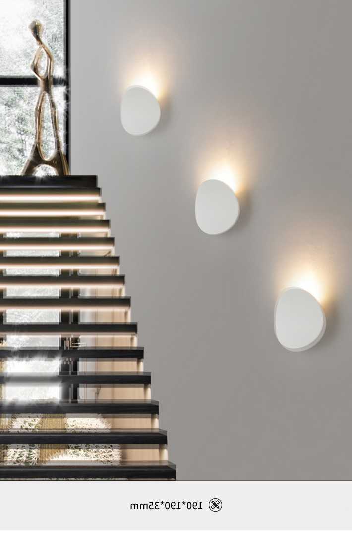 Tanio Zewnętrzne lampy ścienne LED nowoczesne schody wejście balko… sklep