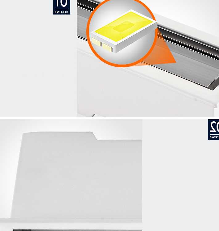 Opinie Lampa LED sufitowa typu wall washer z wbudowanym spolaryzowa… sklep online