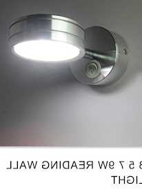 Tanie Lampa LED ścienno-nocna srebrna z regulacją kierunku światła… sklep internetowy