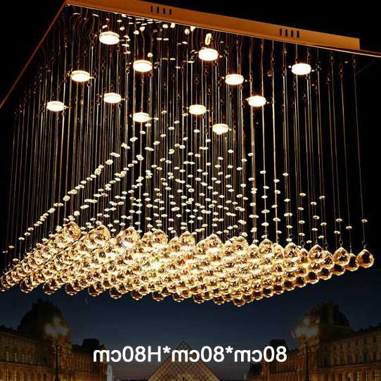 Tanio Nowoczesne 5,8,12,13 głowice luksusowe kryształowe lampy suf…