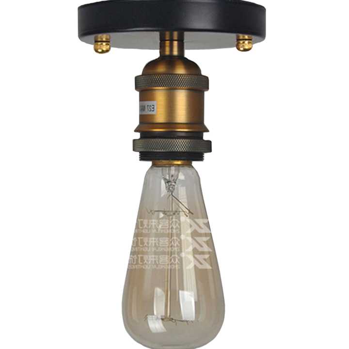 Tanie Lampa sufitowa Vintage Retro Loft LED/żarówka Edisona miedź … sklep internetowy