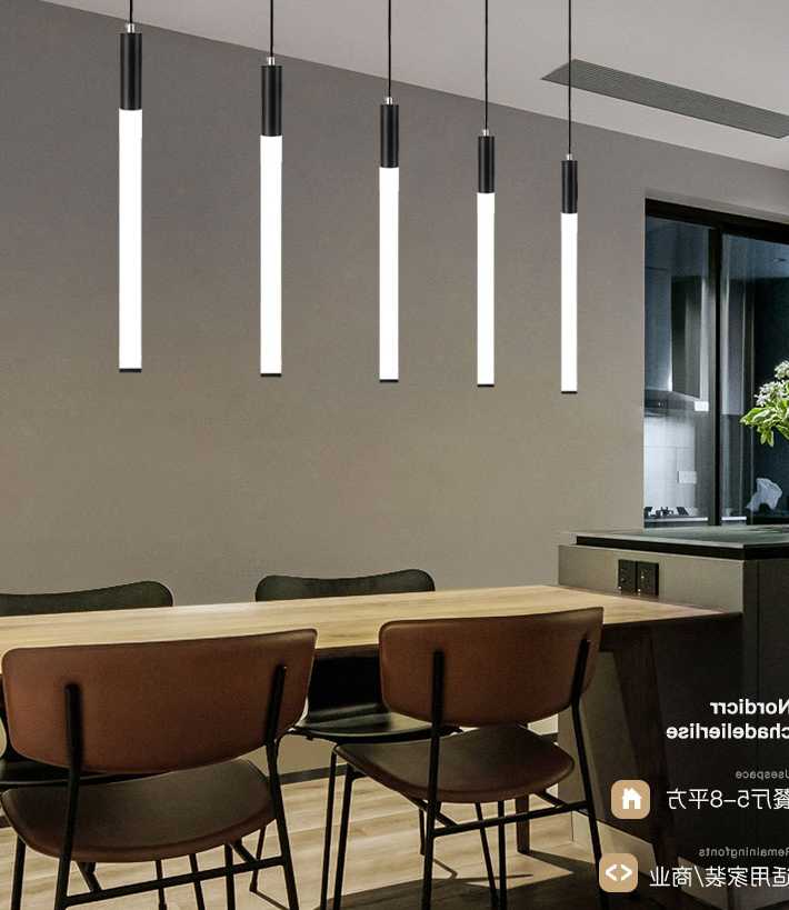 Opinie Nowoczesny żyrandol strych długa lampa LED restauracyjna lam… sklep online