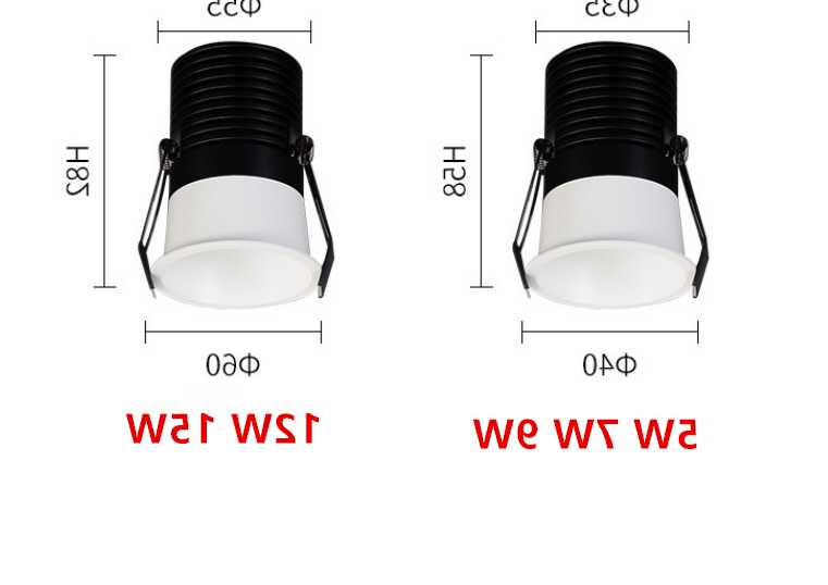 Oprawa sufitowa LED COB z przyciemnianiem - 5W, 7W, 9W, 12W,…