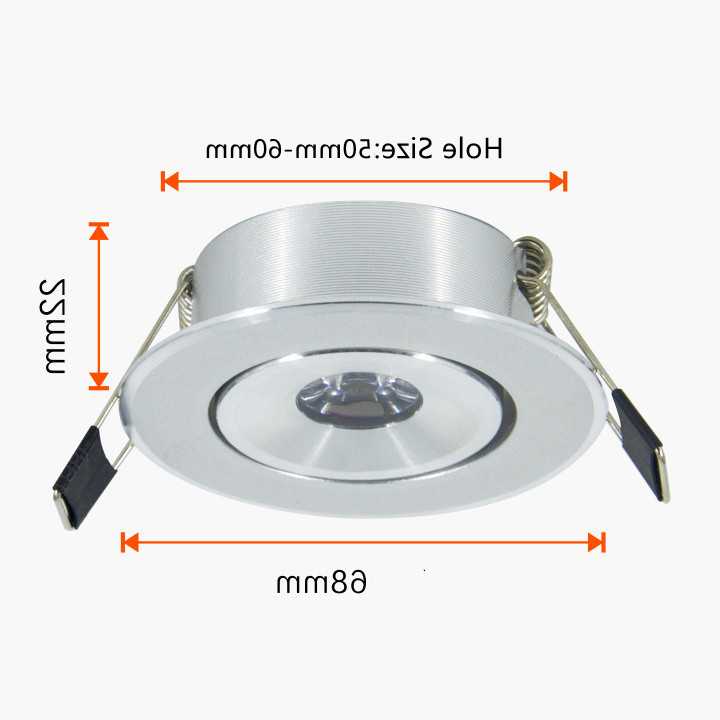 Tanie Lampa LED Mini COB Downlight 3W - złoto-czarna, srebrno-biał… sklep internetowy
