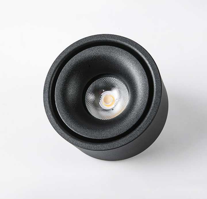 Ultra-cienkie okrągłe montowane na powierzchni COB LED Downl…