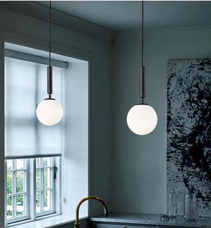 Tanie Nordycki kreatywny szklany salon wiszące lampy główna sypial… sklep internetowy
