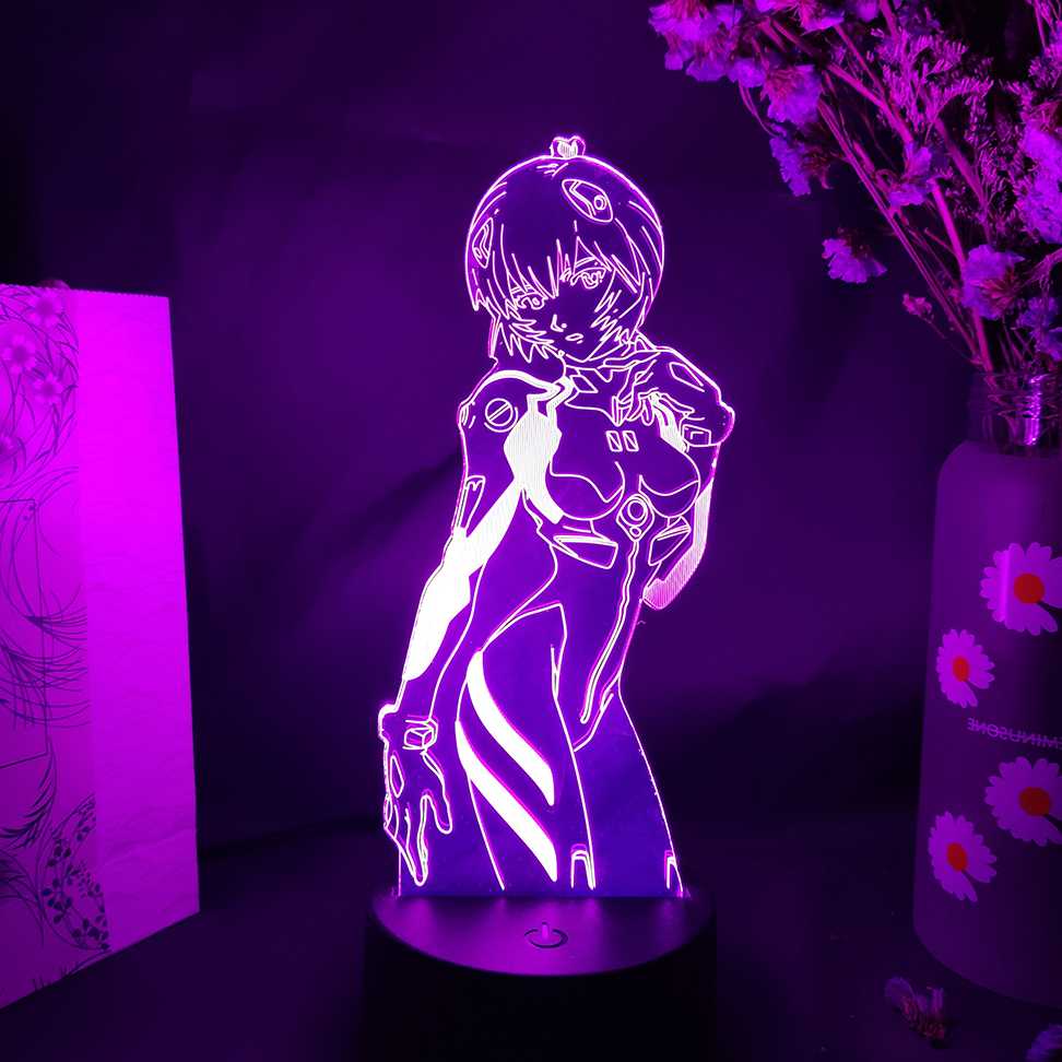 Opinie Anime EVA rysunek Ayanami Rei Manga lampa artystyczna dekora… sklep online