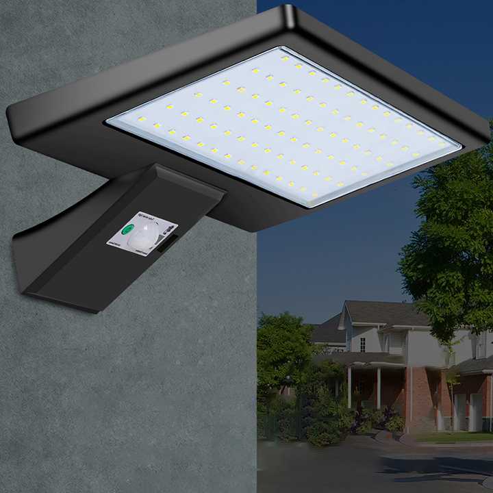 Tanio Smart Sensor uliczna lampa solarna wodoodporna zewnętrzna la…