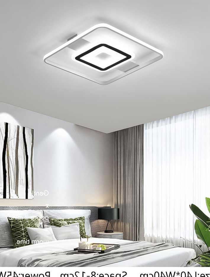 Prostokąt LED żyrandol do sypialni jadalnia salon kuchnia ży…