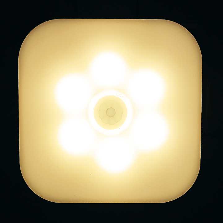 Plug-In bezprzewodowa lampka nocna z czujnikiem ruchu LED la…