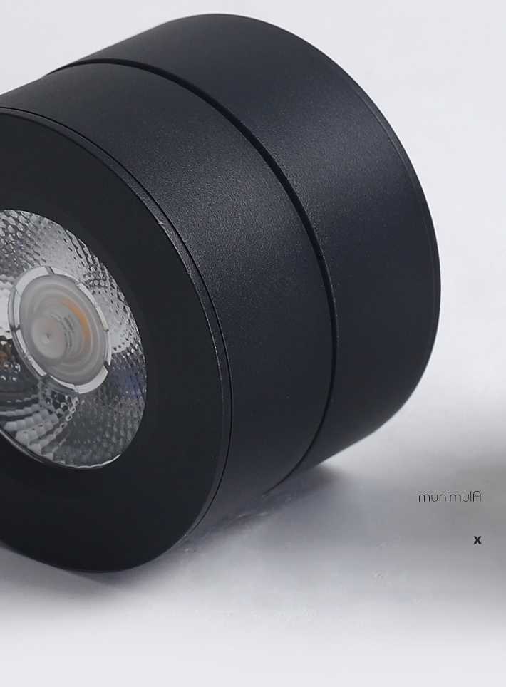Tanio LED montowane na powierzchni okrągły kwadrat nieotwierane la… sklep