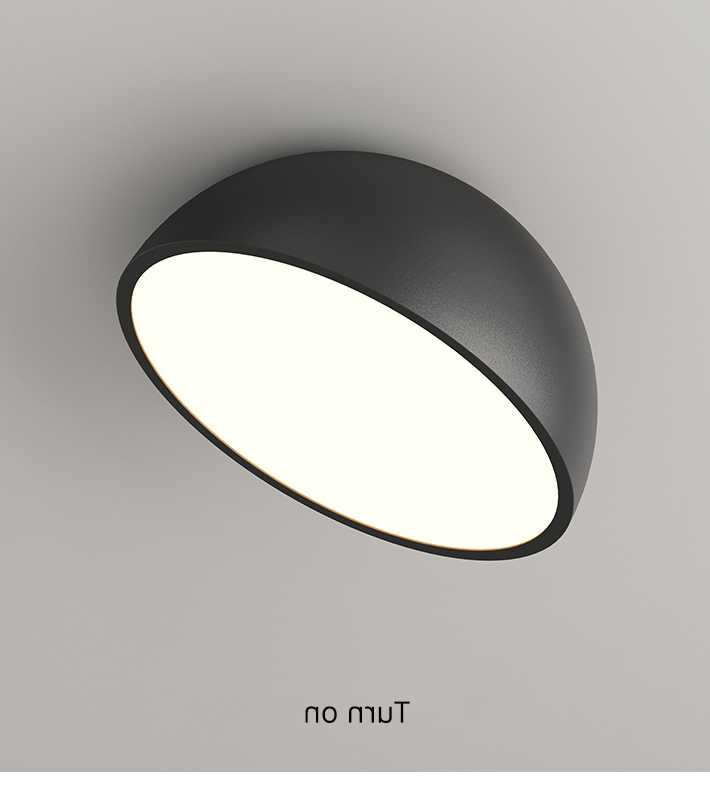 Tanie Kreatywne lampy sufitowe Led białe czarne akrylowe lampy do … sklep internetowy