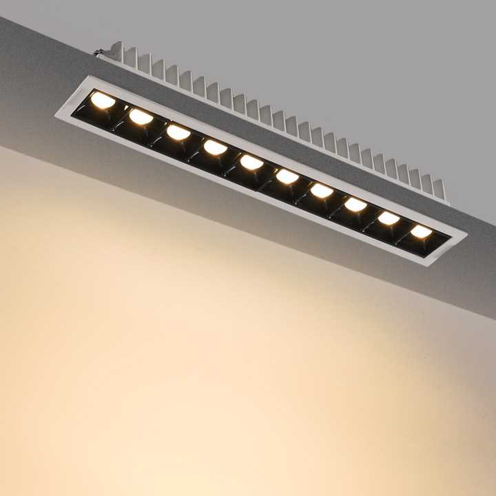 Tanio Przyciemniane sufitowe LEDy CERR COB z możliwością wyboru mo… sklep