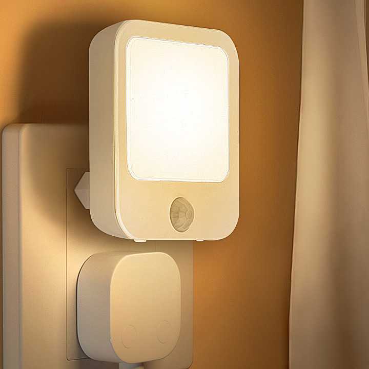 Plug-In bezprzewodowa lampka nocna z czujnikiem ruchu LED la…