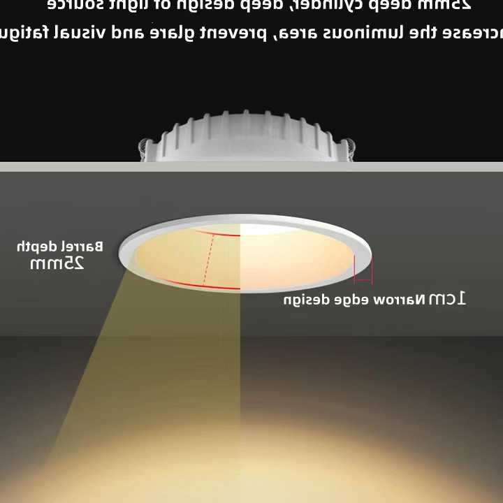 Opinie Możliwość przyciemniania LED typu Downlight przeciwodblaskow… sklep online