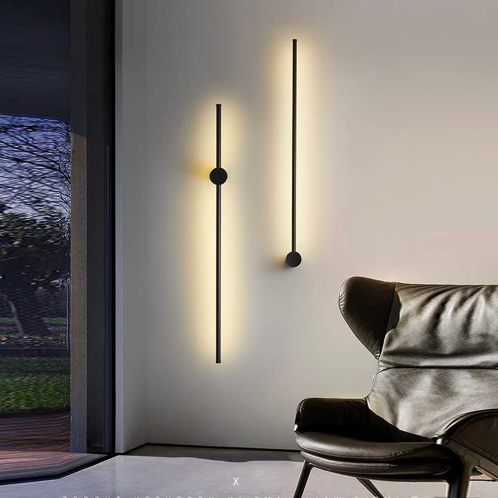 Tanio LED Kinkiet Nordic 350° z długą taśmą do salonu i korytarza…