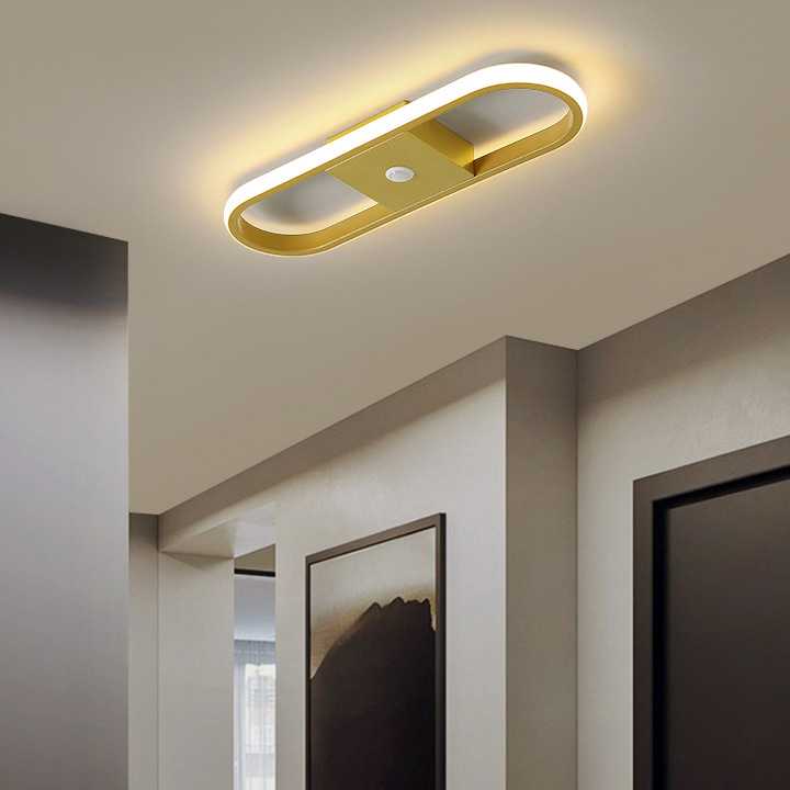 Opinie Human PIR Motion Sensor LED sufitowa lampa do sypialni koryt… sklep online