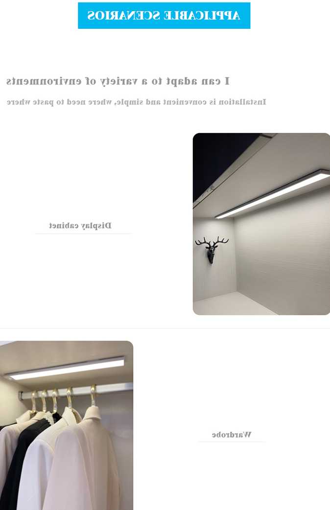 Tanie Ultra-cienka lampa z czujnikiem ruchu bezprzewodowa lampka n… sklep internetowy
