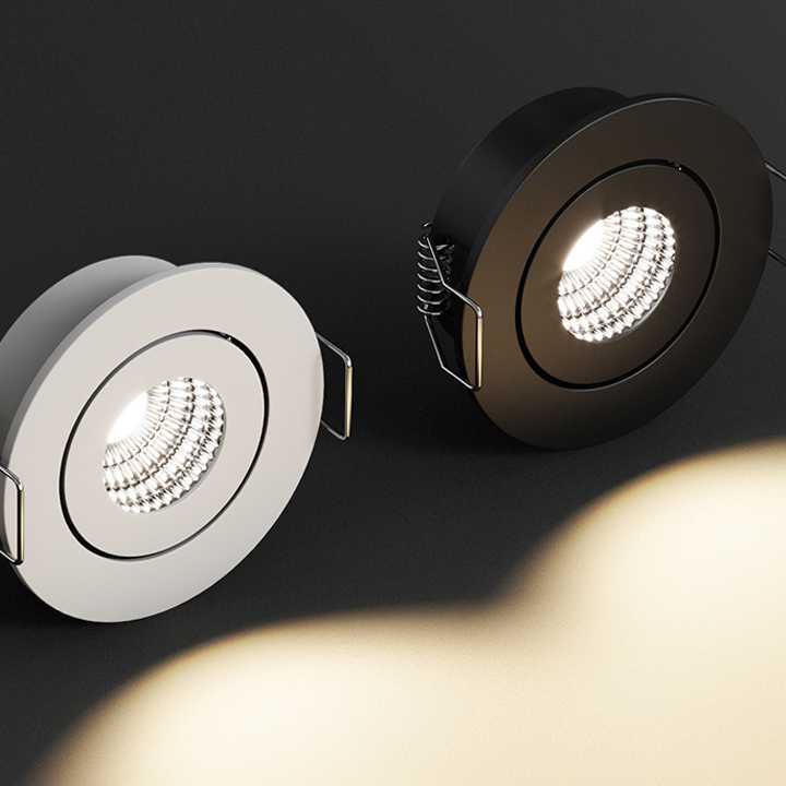 Tanie Mini lampa sufitowa COB LED Downlight z RGB i możliwością pr… sklep internetowy