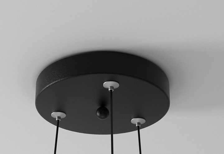 Tanie 2022 nowy LED UFO prosty Metal czarny biały projektant osobo… sklep internetowy