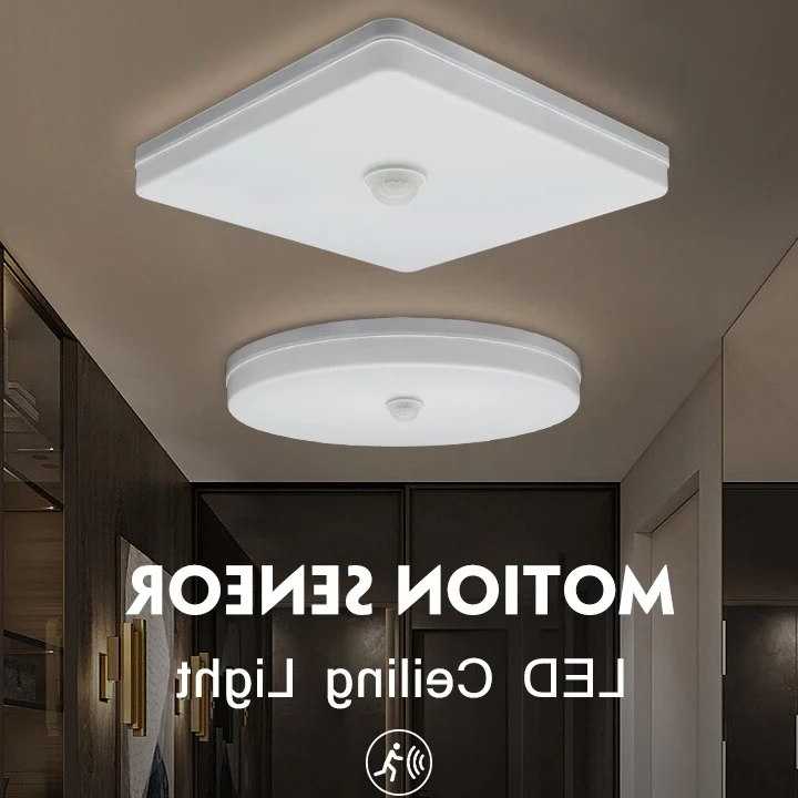 Tanio LED PIR Motion Sensor lampa sufitowa podtynkowa lampa sufito…