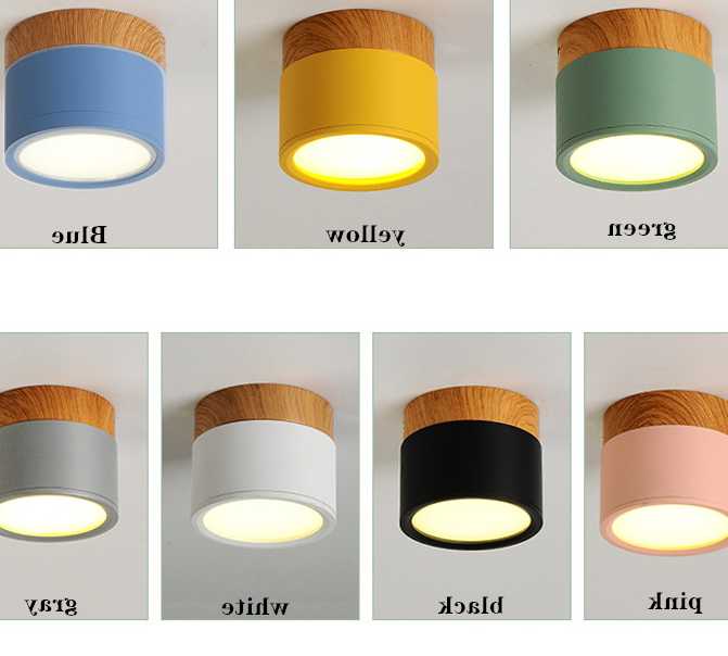 Tanie LED typu Downlight ściemniania Nordic drewna nowoczesne Led … sklep internetowy