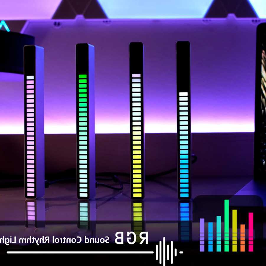 Tanie Listwy RGB LED światła muzyczny kontroli odbioru rytm otocze… sklep internetowy