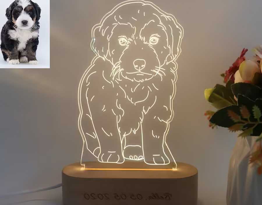 Tanio Spersonalizowana lampa fotograficzna 3D lampka nocna tekst r… sklep