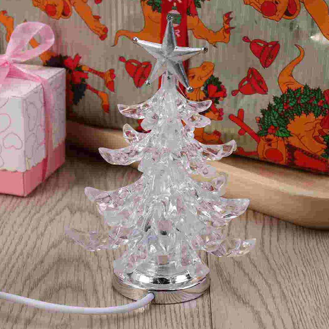 Tanio Świecące choinka bożonarodzeniowa LED Light lampka nocna USB… sklep