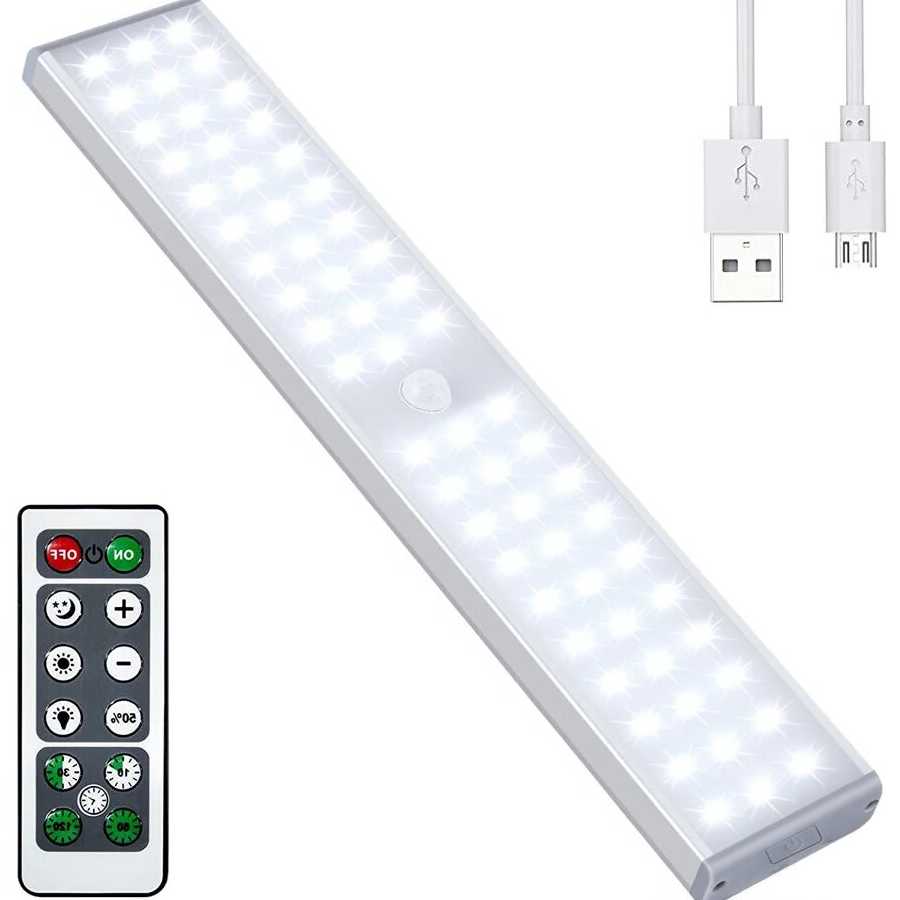 Tanio Lampa LED USB z akumulatorem i zdalnym sterowaniem, 60 diod … sklep