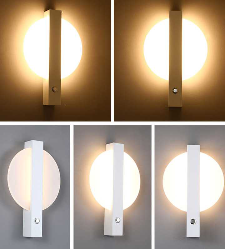 Tanio 2021 6W oświetlenie naścienne LED sunrise minimalistyczna de… sklep