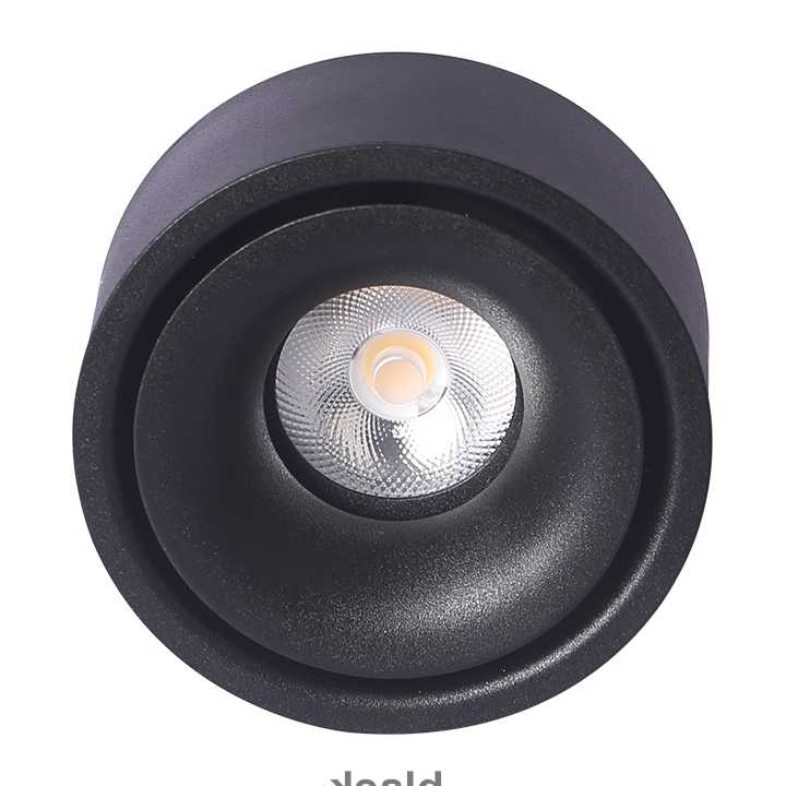 Tanio Okrągłe ściemniane LED montowane na powierzchni reflektor CO… sklep