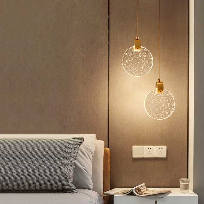 Nordic LED lampki nocne wisiorek salon jadalnia sypialnia St…