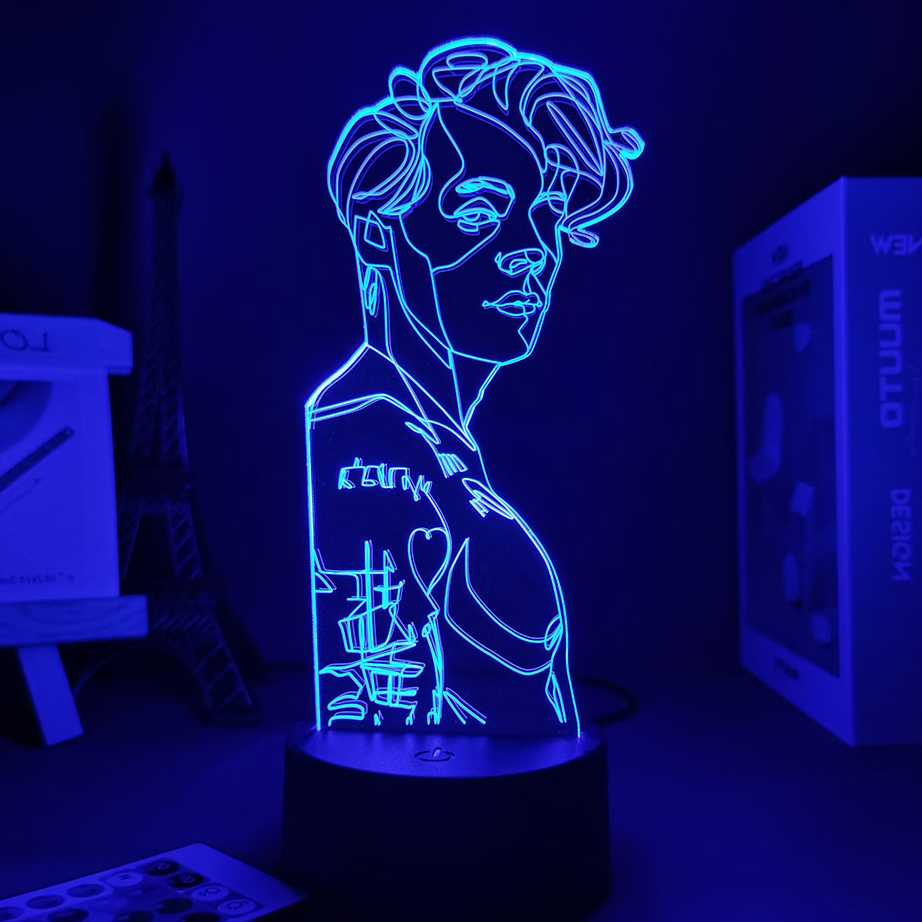 Tanio Art Abstract Harry rysunek 3D nocne światło dotykowy wyświet… sklep