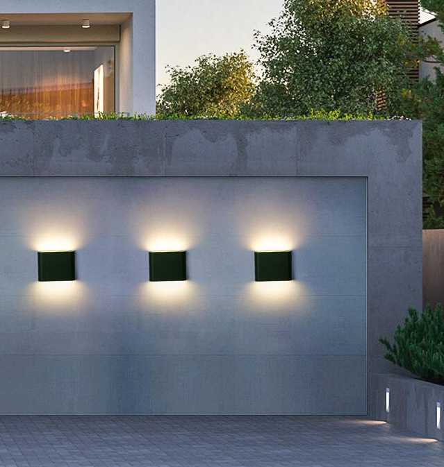 Opinie Kinkiet IP65 wodoodporna zewnętrzna lampka LED płot ogrodowy… sklep online