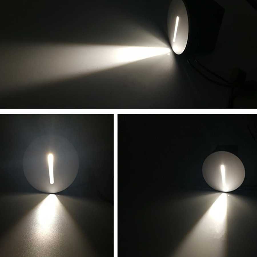 Tanio Lampa ścienna Led oświetlenie schodów AC85-265V podświetleni… sklep