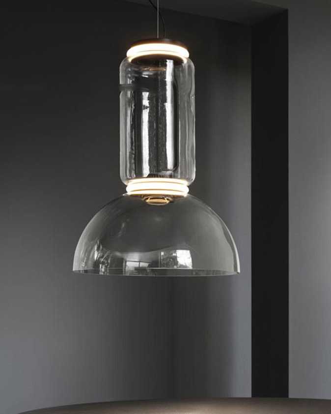 Nowe włochy Design ciężki szklany wisiorek światło nordycki …