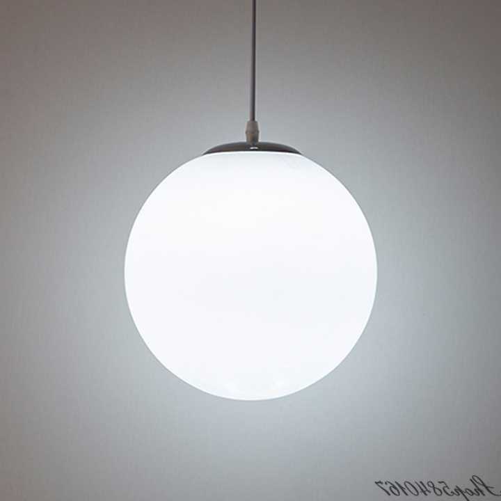 Tanio Lampa wisząca LED Nodic - minimalistyczna, szklana, biała ku… sklep