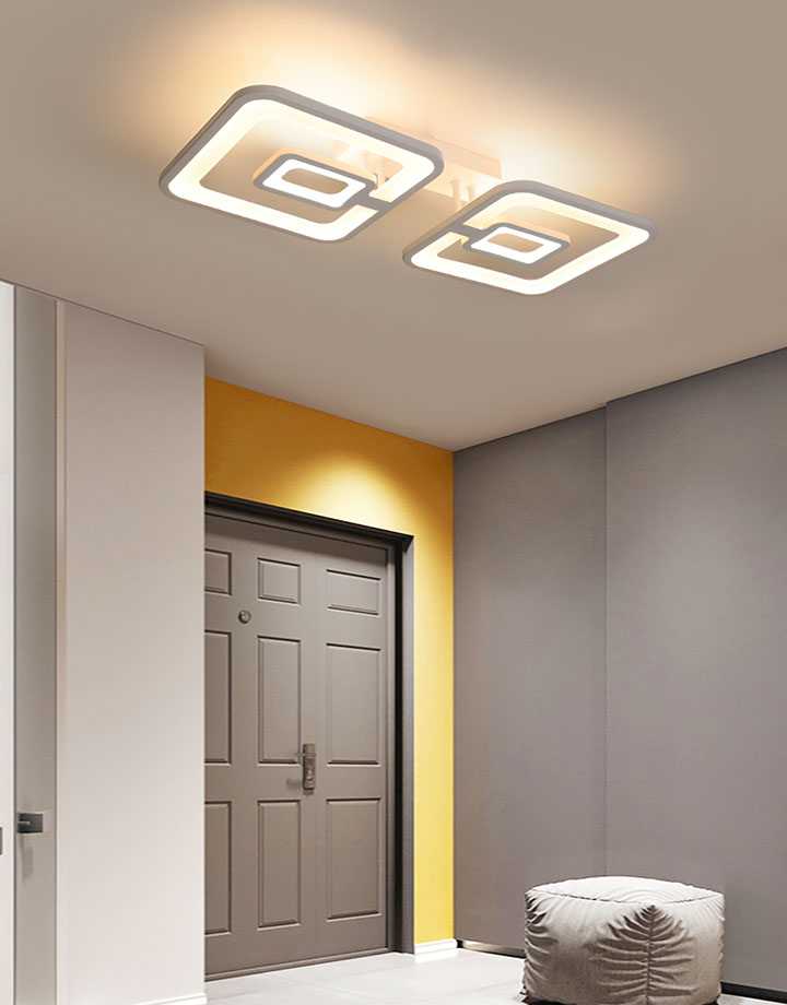 Nowoczesny korytarz lampa LED sypialnia kinkiet na sufit bal…