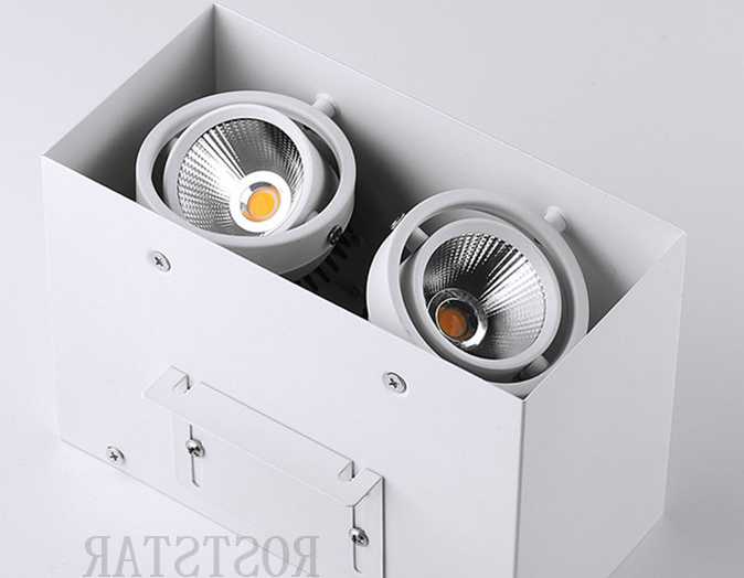 Tanio Kwadratowy ściemnialny LED do montażu na ścianie Downlight 1… sklep