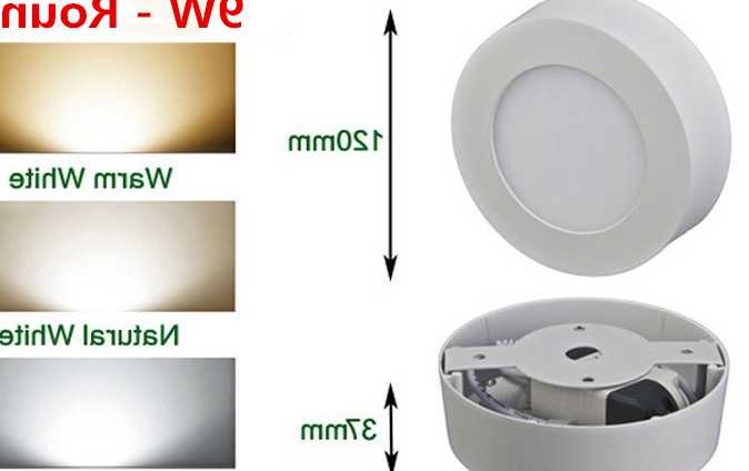 Oprawa LED typu Downlight 9W /15W / 25W LED okrągła/kwadrato…