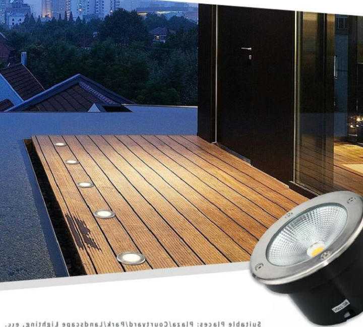 Opinie LED światło podziemne COB 4x10W/15W/20W do ogrodu i ścieżek … sklep online