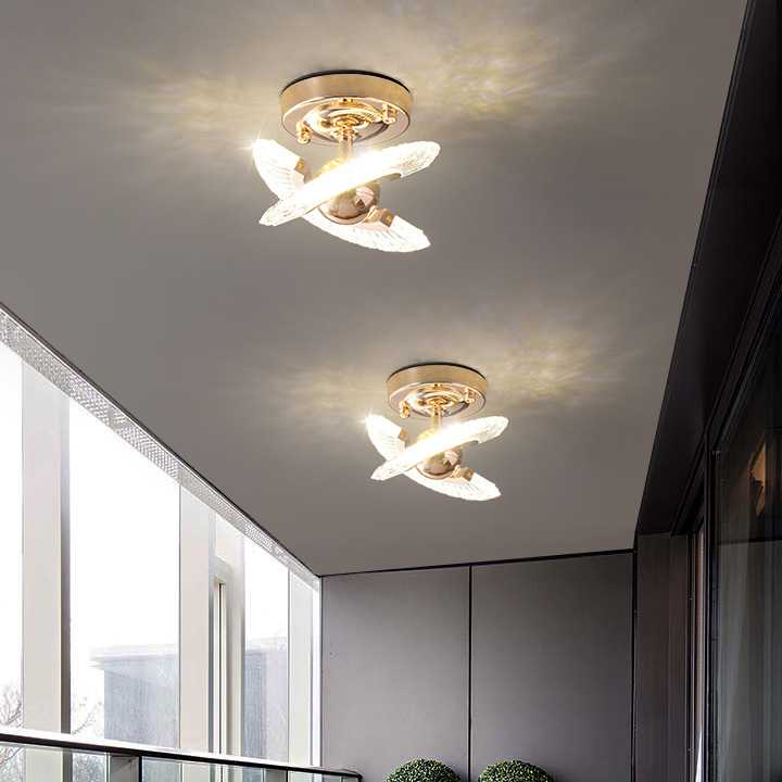 Tanio Kryształowe LED sufitowe oświetlenie wewnętrzne schody koryt… sklep