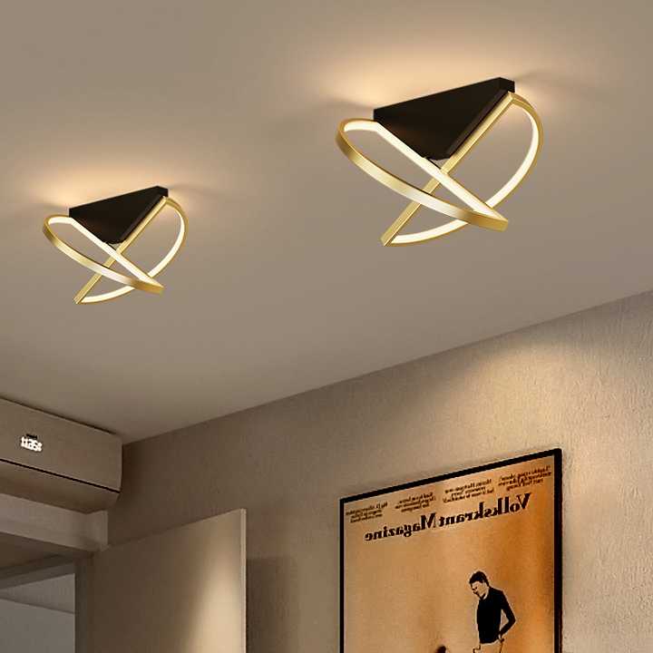 Tanio Proste kreatywny nowy nowoczesny żyrandol LED światła sypial…