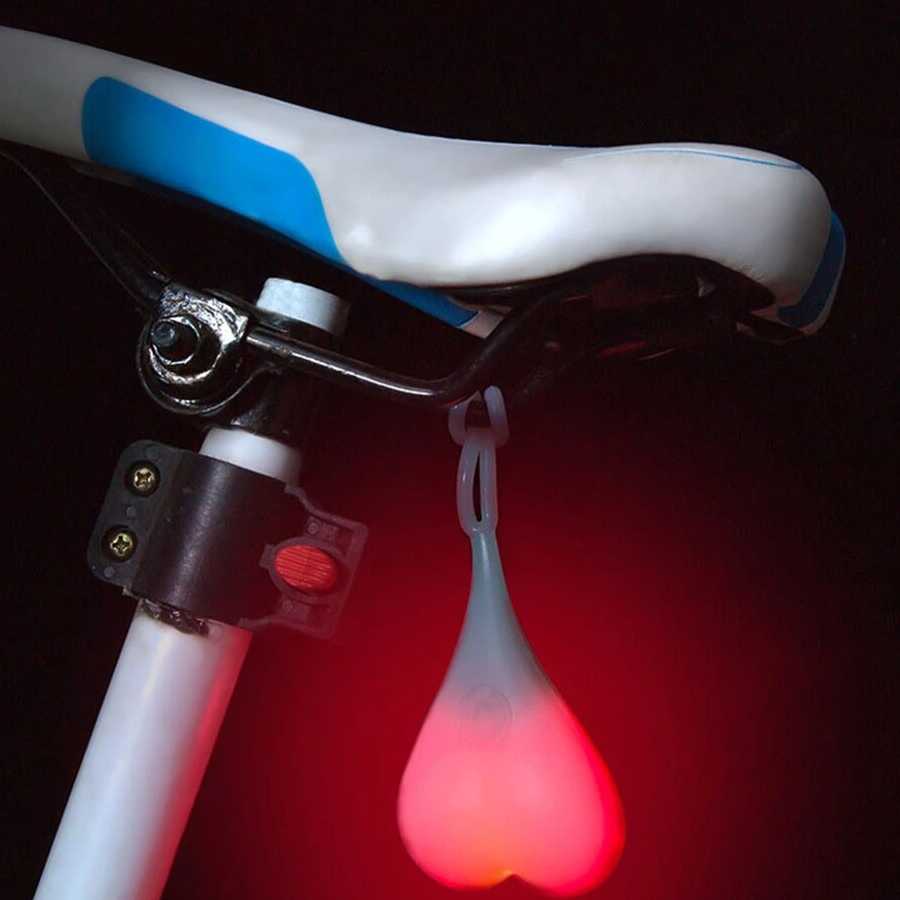 Tanio Kulki rowerowe ogon dioda z obudową silikonową kreatywny row… sklep