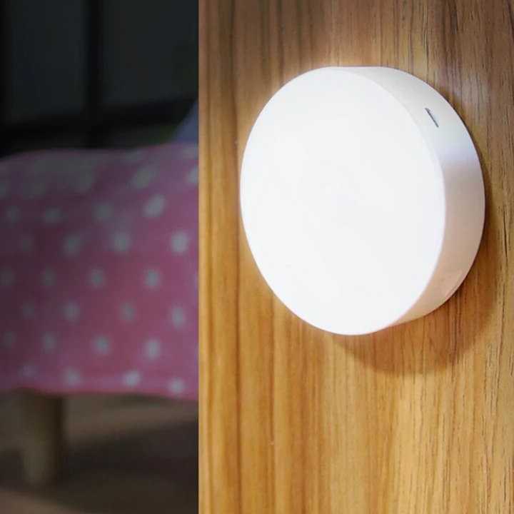 Tanio Czujnik ruchu LED lampka nocna z USB akumulator sypialnia ki… sklep